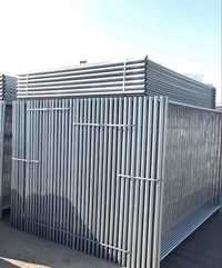 Gard mobil pentru imprejmuire santier evenimente porti talpa beton