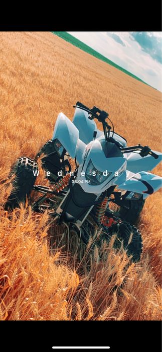 Atv qad  320cc. 2017 200km c