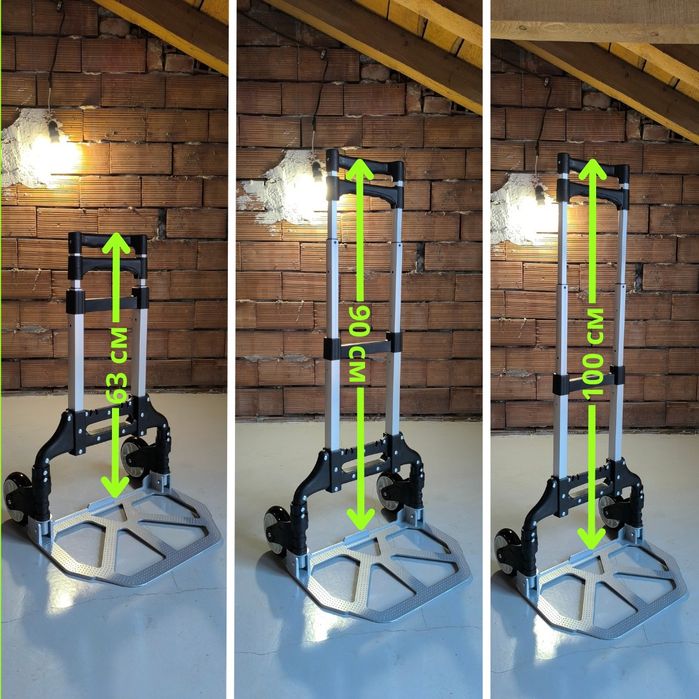 Транспортна количка сгъваема 75кг НОВИ