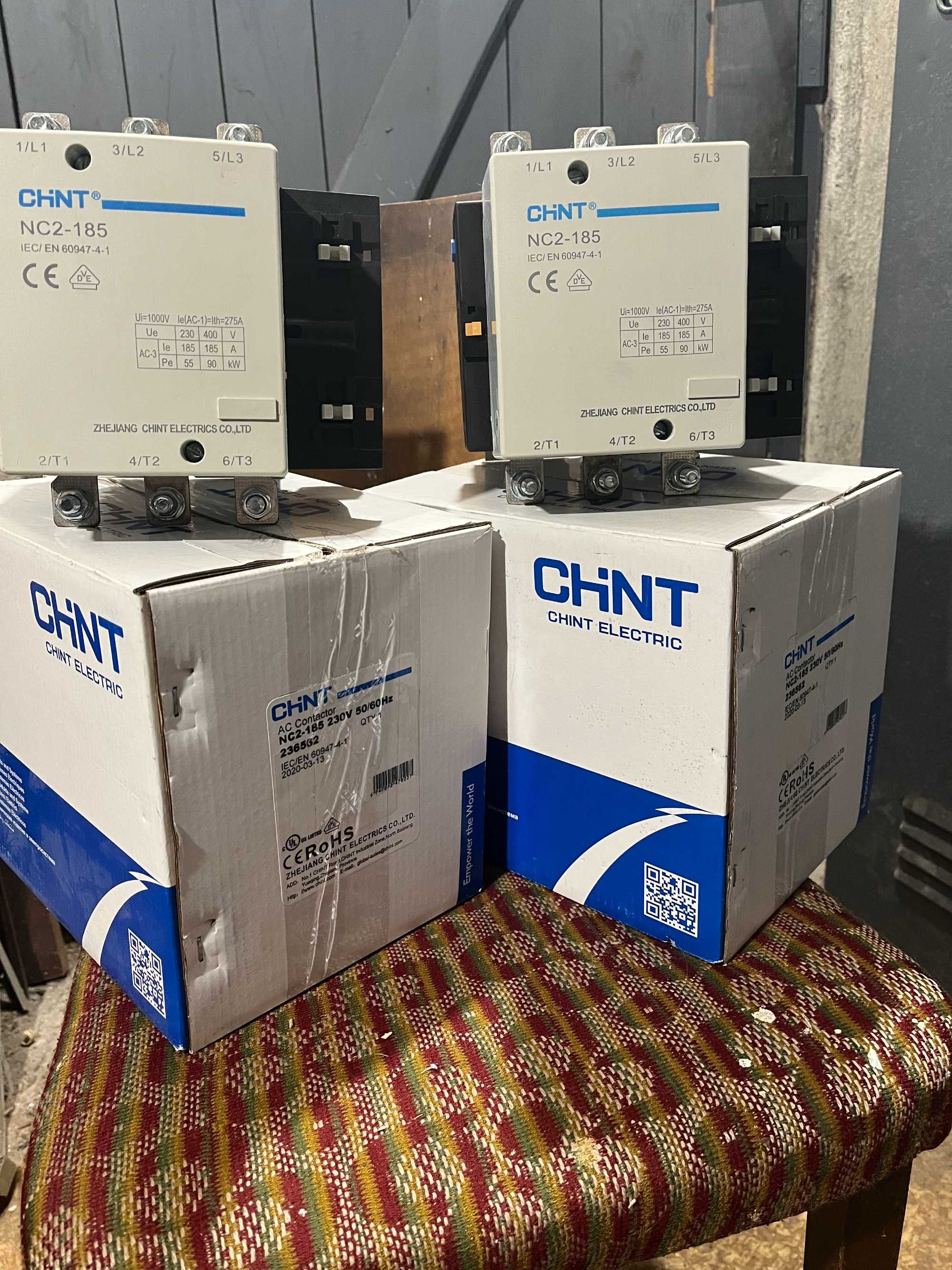 Контактори CHINT NC2-185 - 185А 220-240V.