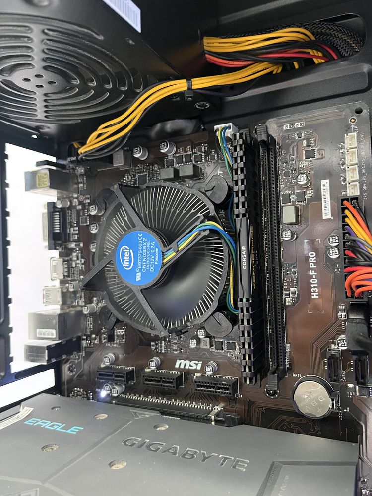 Геймърски Компютър Intel Core i3 8100,Nvidia GTX 1650 4GB, 16GB ram