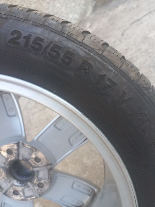 17"Vw Corvara Оригинални 6.5ж ет42 Golf Passat Jetta Tiguan Touran Гум