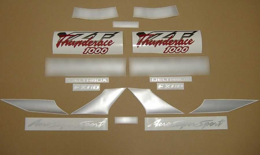 Стикери Yamaha YZF 1000 Thunderace Ямаха тъндърейс лепенки юзф емблеми