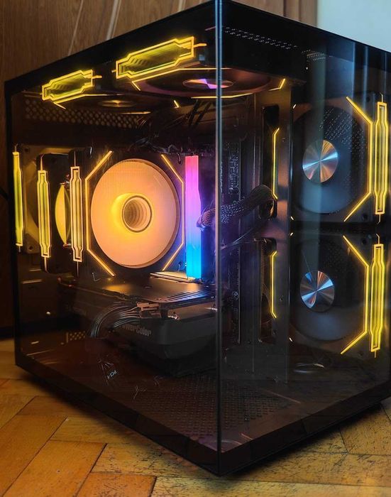 Гейм PC Ryzen 5 7500f, AMD 9060xt 16gb, 32gb ddr5, 1tb nvme, 2tb hdd