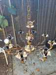 Tablouri electrice,axe circular lampadar din bronz