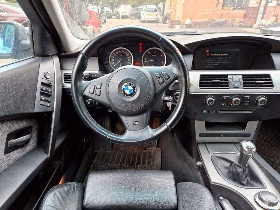 BMW E60 530XD 231кс  ръчка рекаро  НА ЧАСТИ!