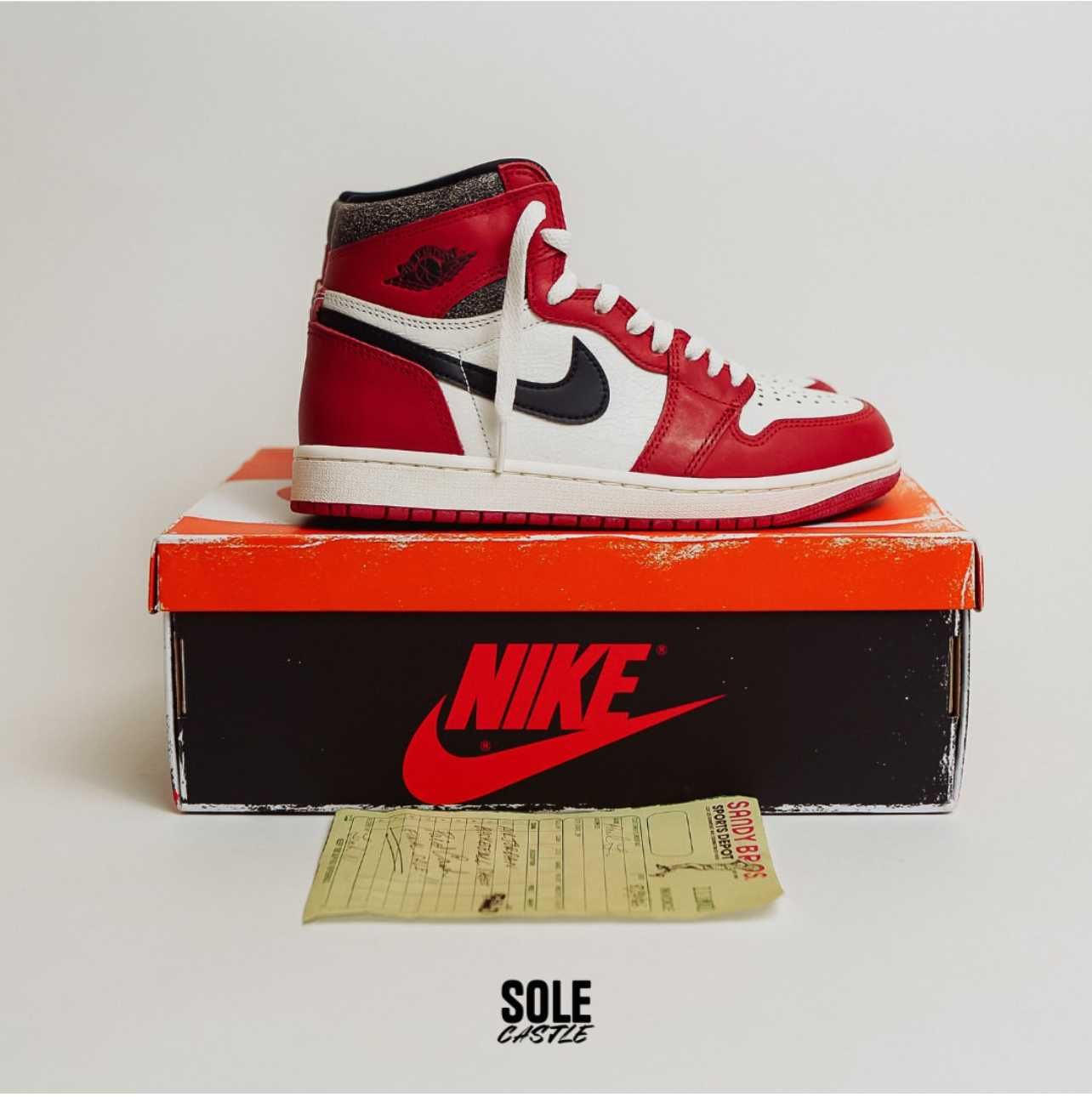 Nike Air Jordan 1 Retro High 'Lost and Found'