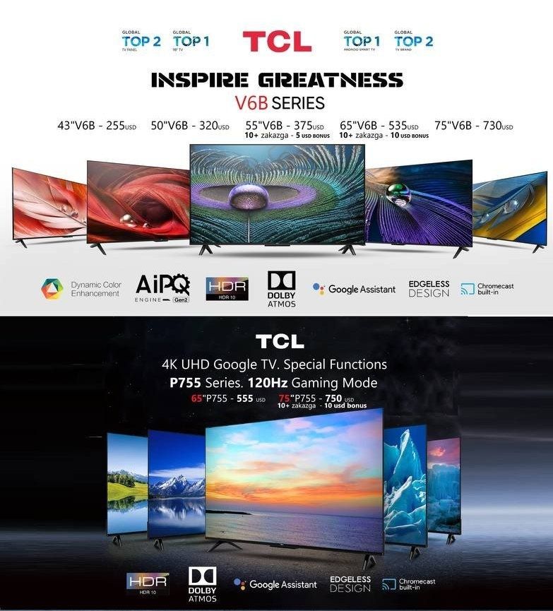 Телевизор TCL 43