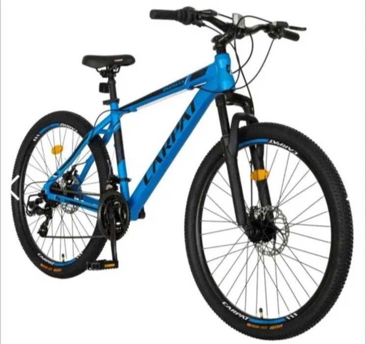 Bicicleta MB Carpat 27.5 inchi negru albastru nou nouta