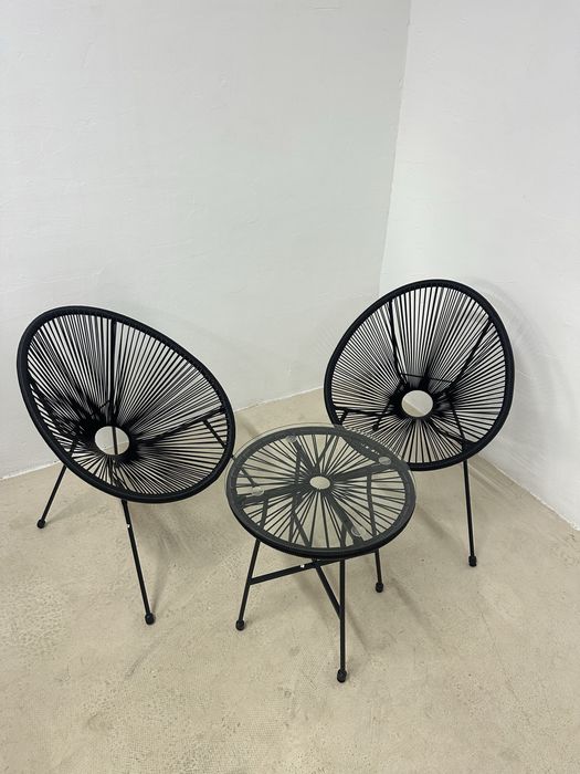 Градински комплект маса и столове, Songmics