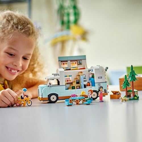 Ново Кемпер Играчка LEGO Friends 42663 с Фигури Къмпинг Аксесоари Лего
