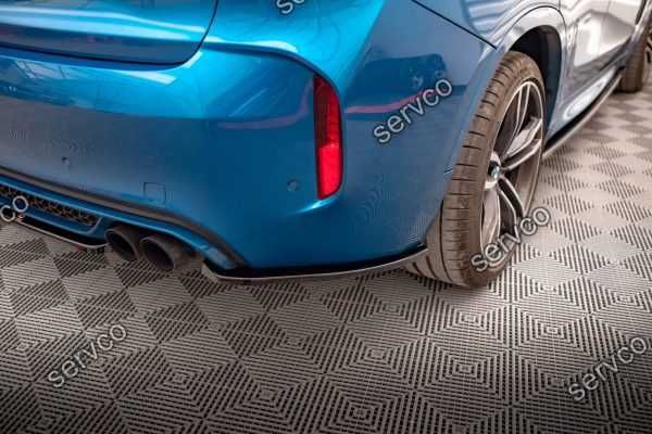 Prelungire splitter bara spate Bmw X6 M F86 2014-2018 v1 Maxton Design