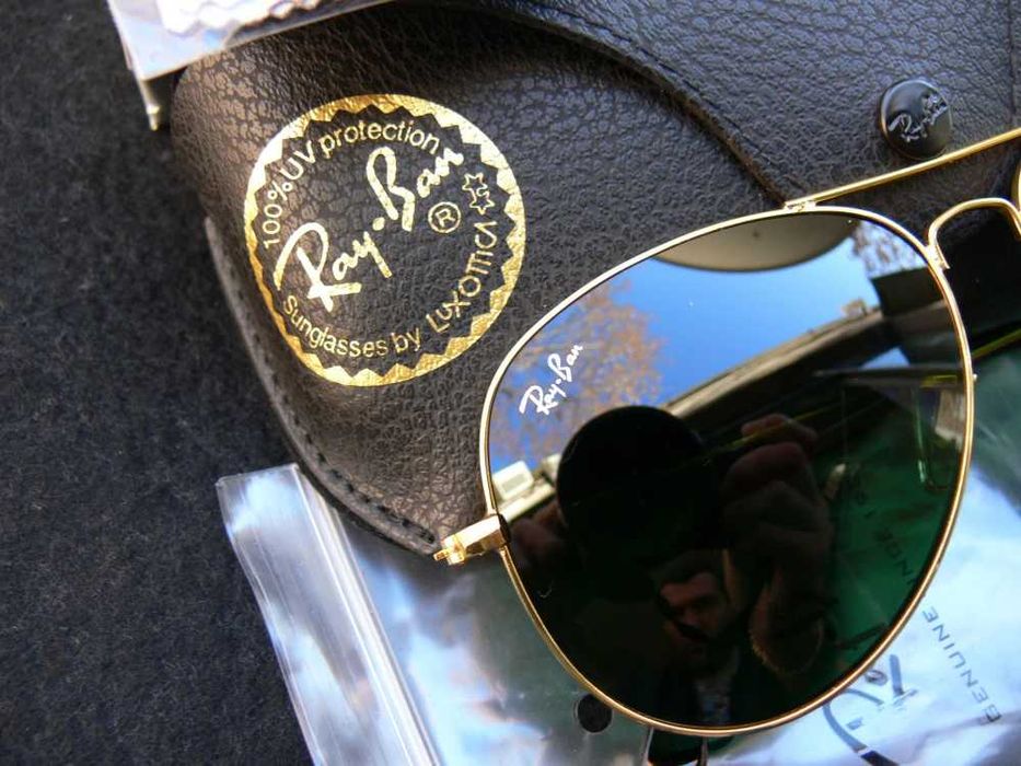 OCHELARI De Soare RAY BAN AVIATOR 3025 Polarizari Pachet Complect !!