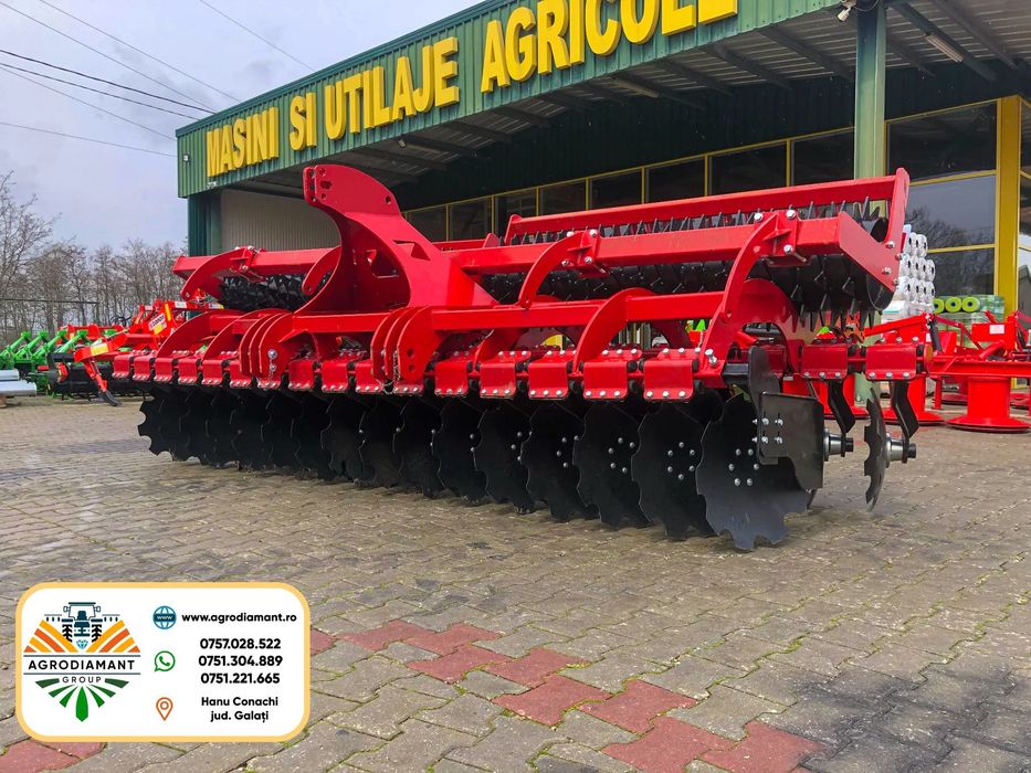 STRUMIK Discuri cu talere independente 2.5 / 3.0 / 3.5 / 4.0m Teradisc cu tavalug COARDA, PACKER, INELAR, direct de la producator