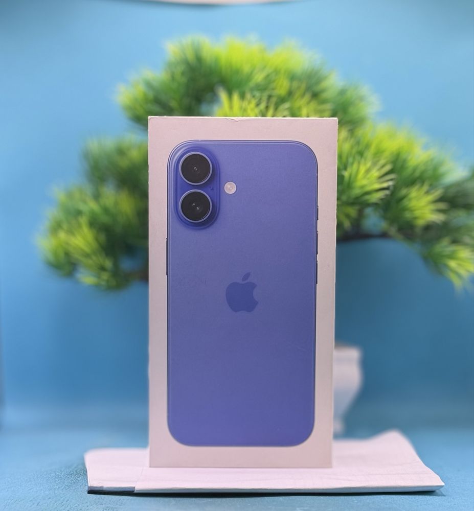 НОВ!!! Apple iPhone 16, 256GB, 5G, Ultramarine