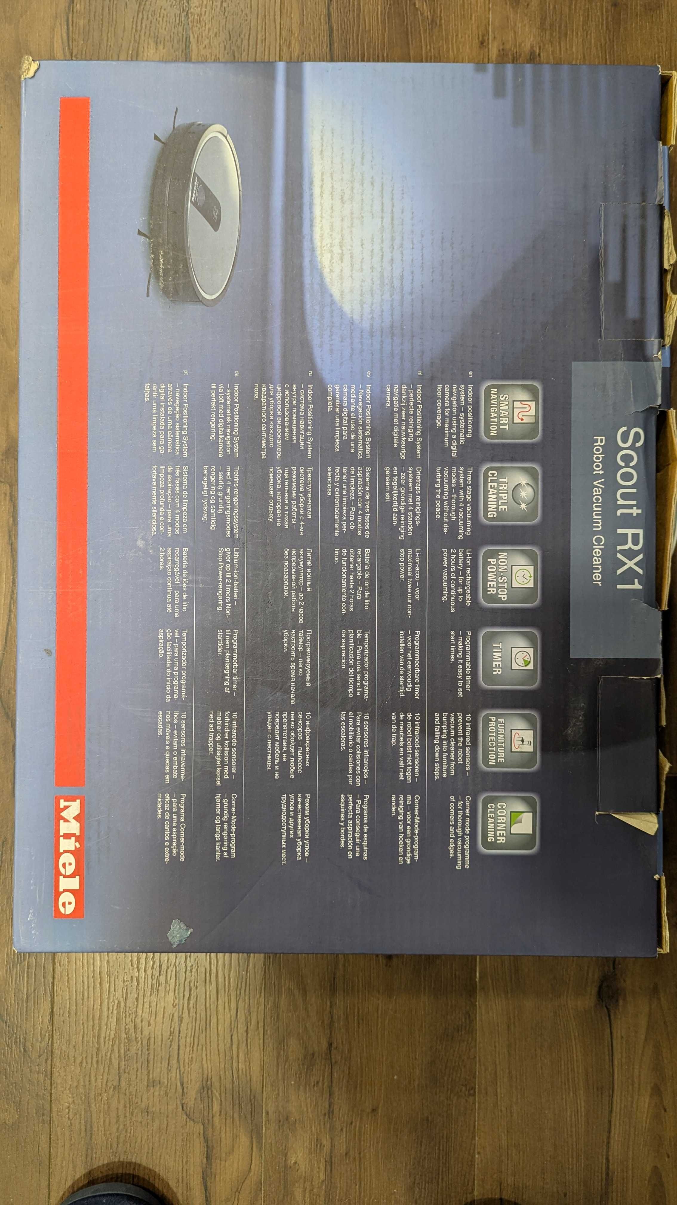 Прахосмукачка Робот Miele Scout RX1