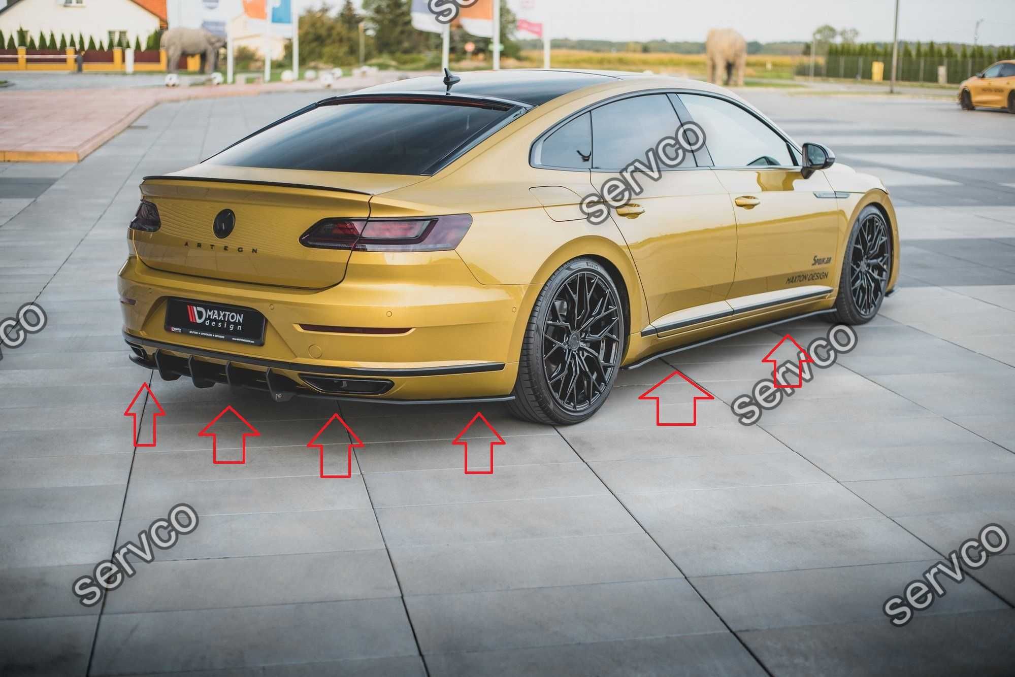 Pachet Body kit Volkswagen Arteon R-Line 2017-2020 v4 - Maxton Design