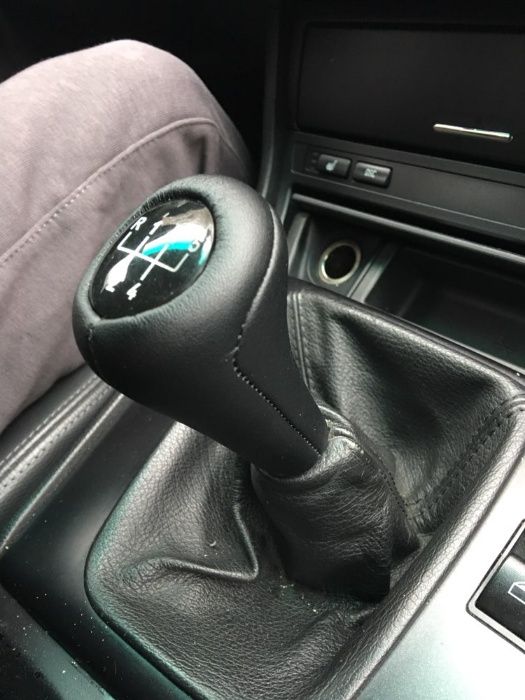 Топка за скоростен лост BMW естествена кожа 5 и 6 скорости E39 E46 E60