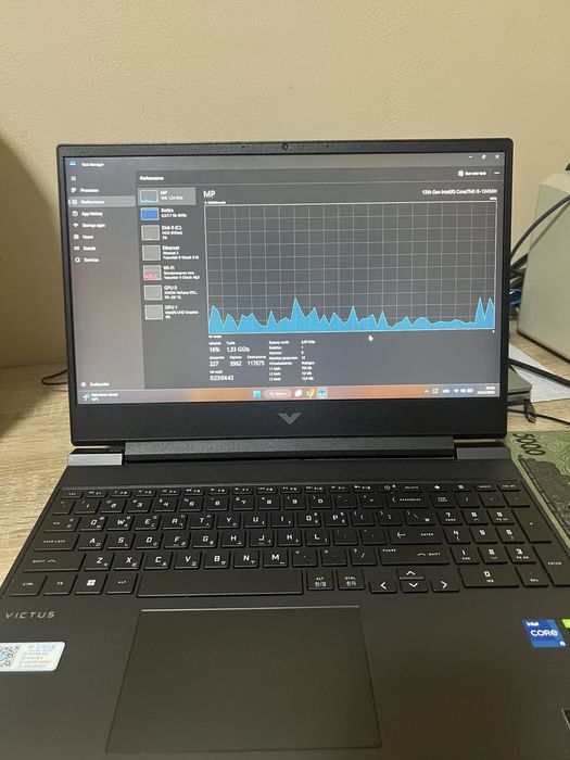 Hp Victus gaming Core-i5 RTX-3050