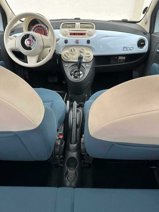 Fiat 500,Automatic,Model Italy,Baby blue,Euro 5