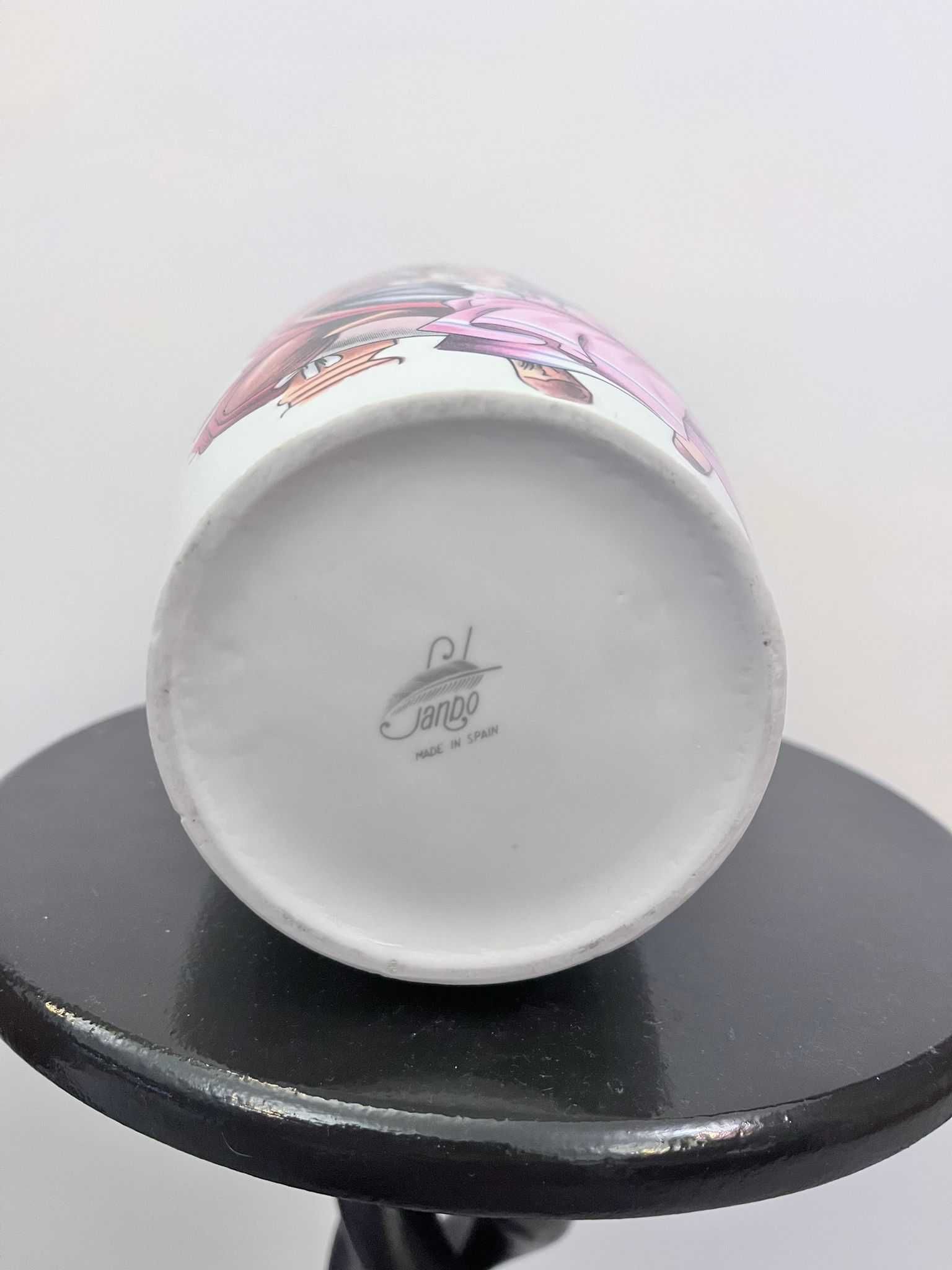 Piesa portelan SANBO ca si Lladro Spania marcata bibelouri bibelou