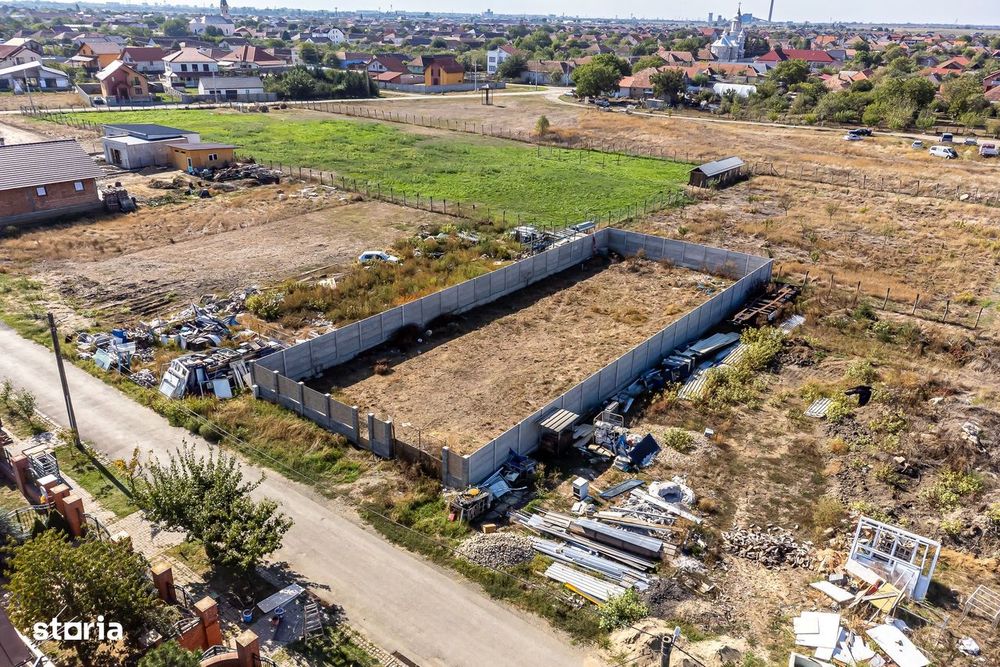 Teren de 733 mp în Livada, cu gard finalizat, Comision 0