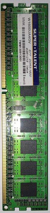 Оперативная память (ОЗУ) DDR 3 (2, 4 и 8 ГБ)