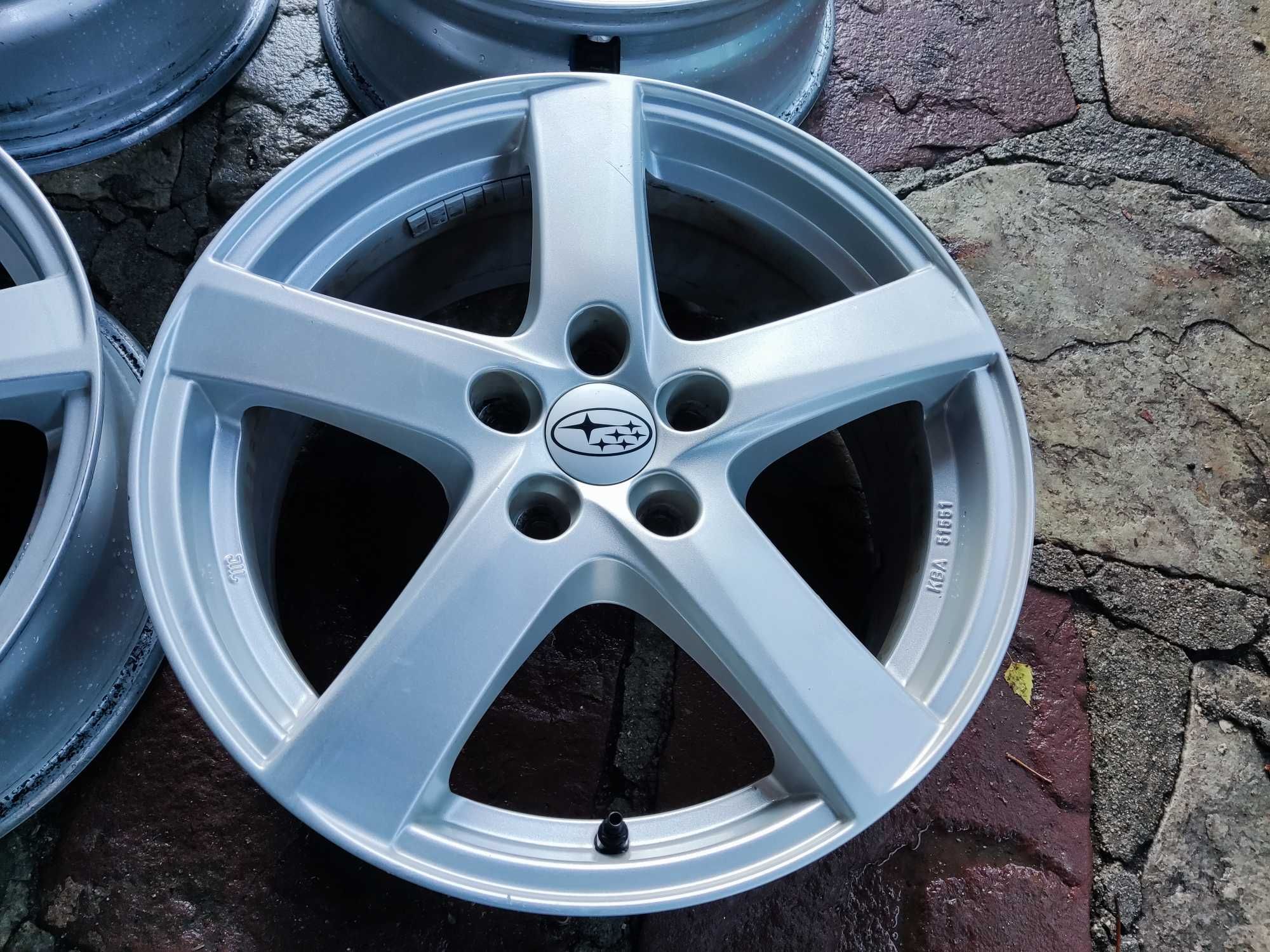 Subaru 5x114,3 - 17 цола лети джанти Alutec за Субару 5х114,3