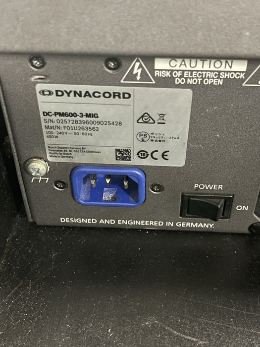 Dynacord power mate 600-3