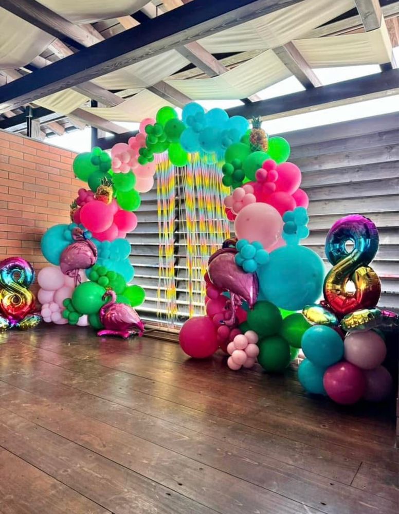 Decor Baloane Barbie Majorat Botez Aniversare