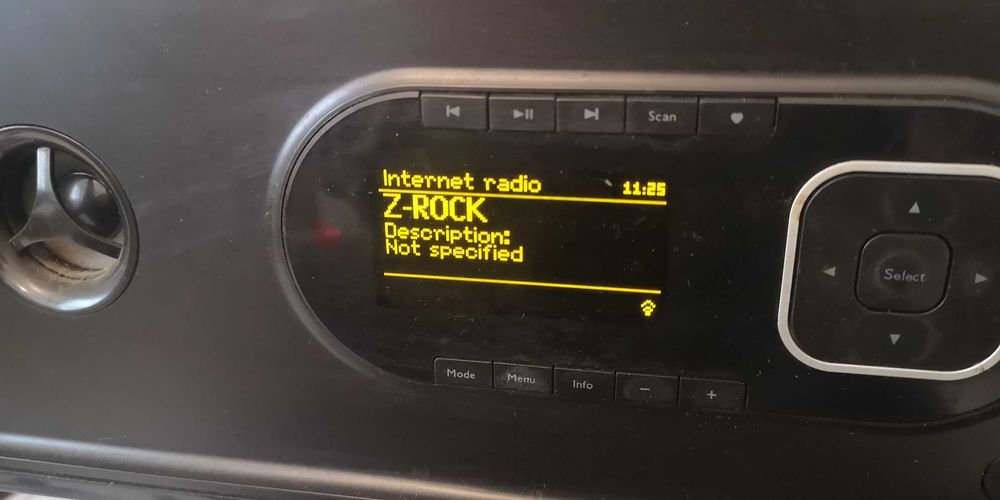 Стерео интернет WIFI радио John Lewis с гнездо за Ipod, IPnone и BT