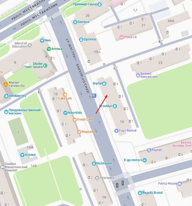 Помещение на Ц-1, 1 линия, проходимая точка, 118м2, 3000$, ул.Шастри .