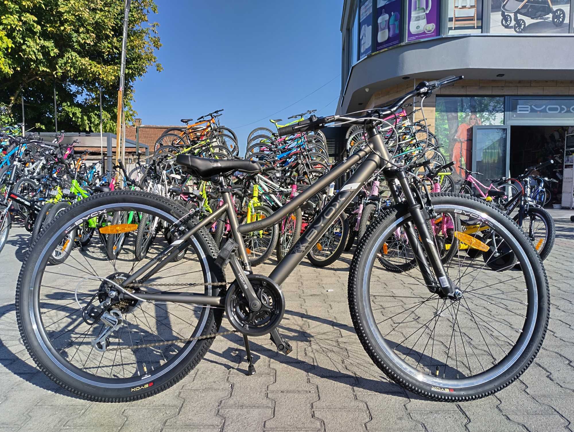 BYOX Велосипед 26" URBAN сив