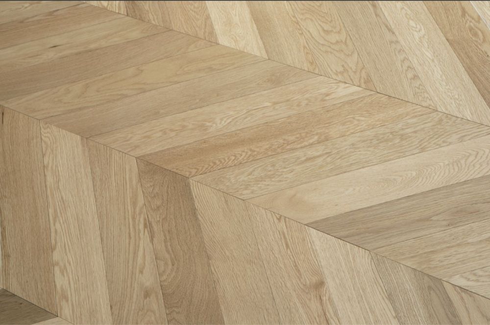 Parchet stratificat stejar AB, chevron 45, 500x90x10/3 mm