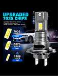 Nou Set 2 becuri led 60w 120w pe set 6000k canbus