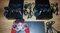 PS2 Playstation 2 Sony modat 6 jocuri ps 2 FIFA 14 PES 15 GTA NFS MK