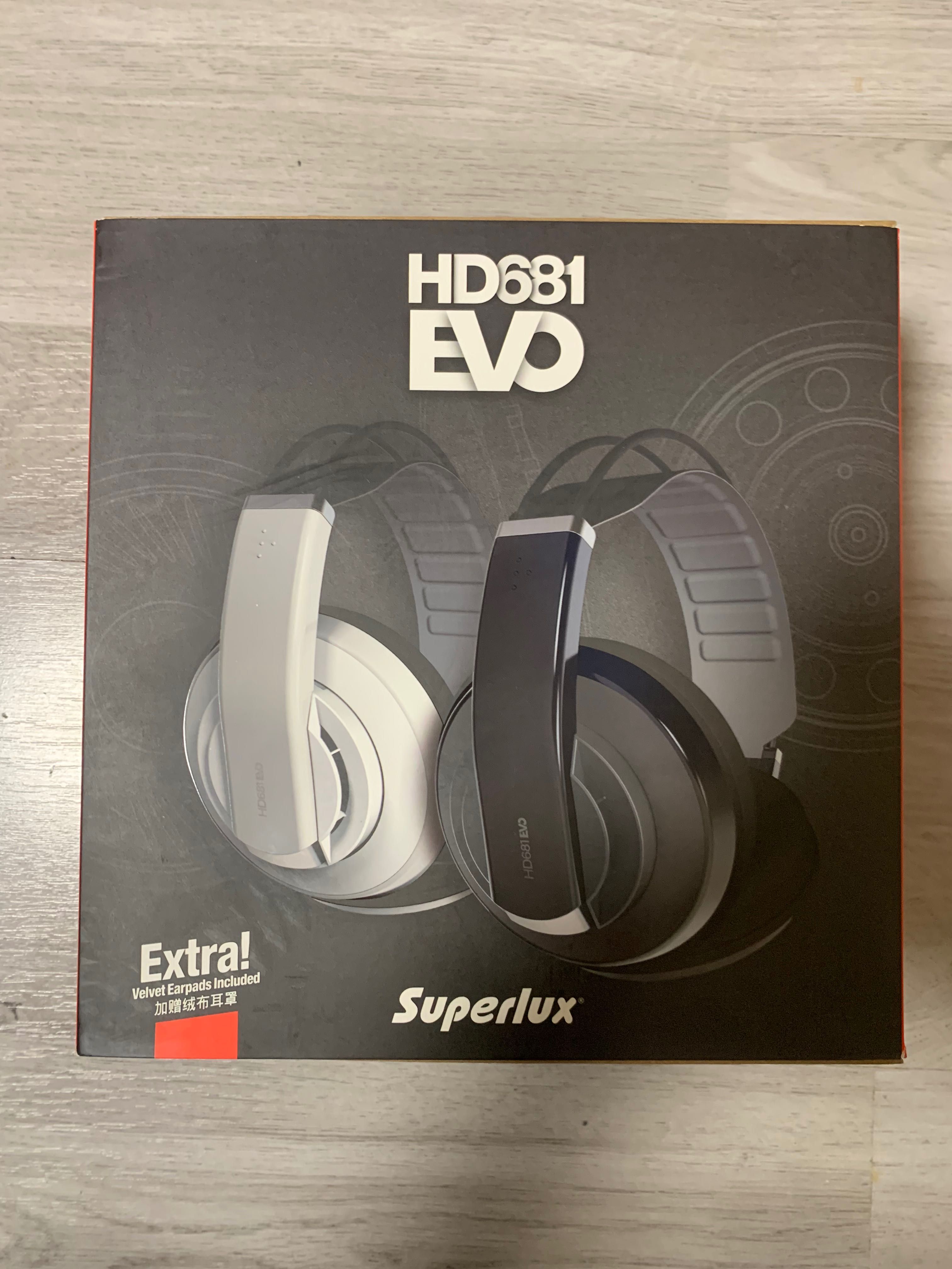 Слушалки Superlux HD681 EVO Черни