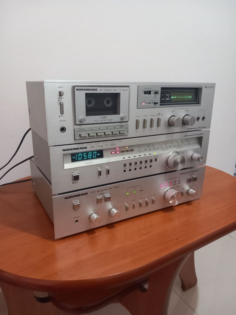 NORDMENDE PA 1300 amplificator + NORDMENDE  TU 1300 tuner