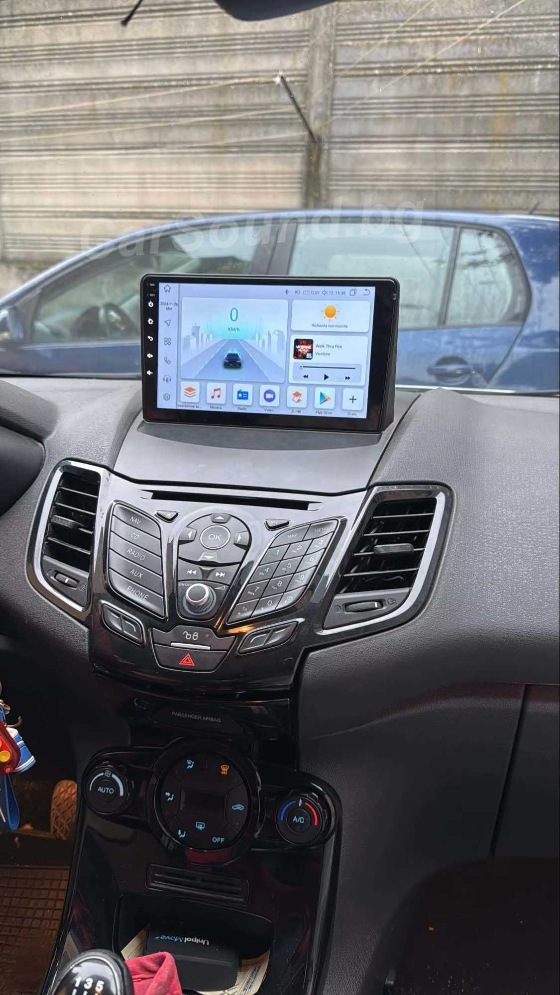 Ford Fiesta - 9" Android 14 Мултимедия Форд Фиеста 5 Навигация Андроид