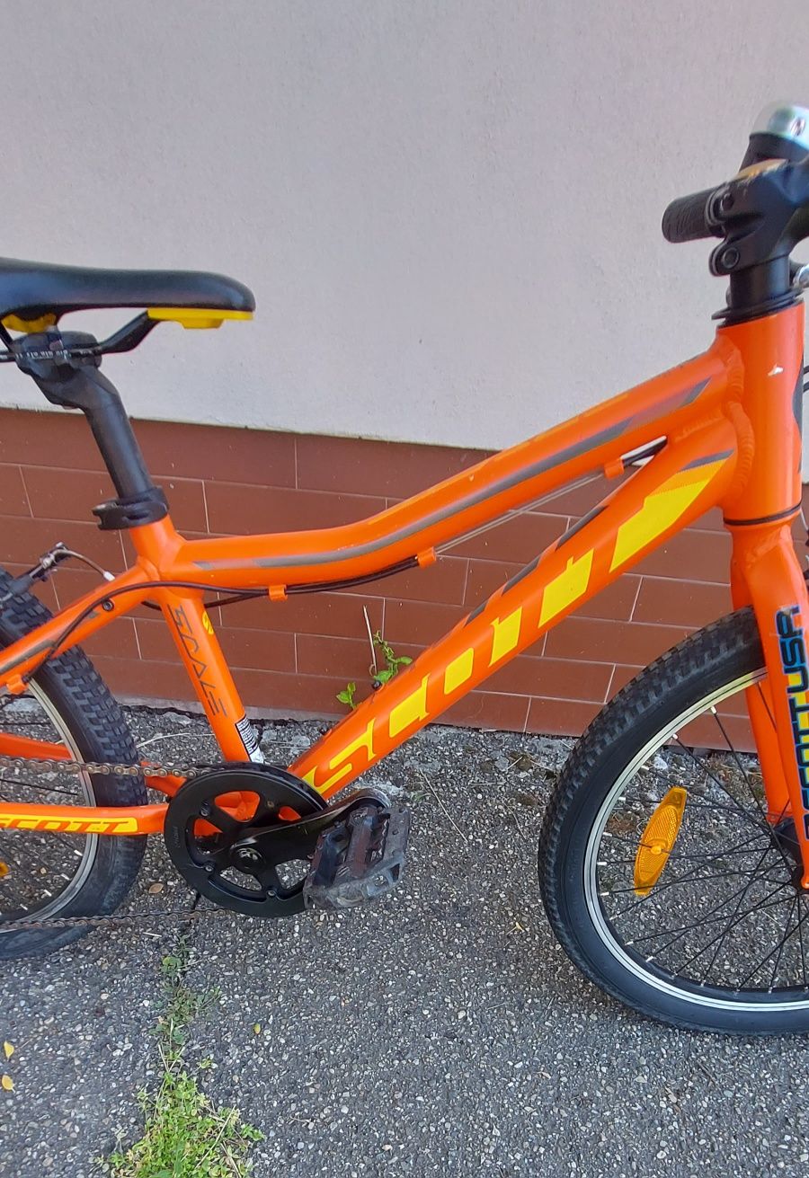 Bicicletă mtb de copii SCOTT cadru din aluminiu pe 20 inchi