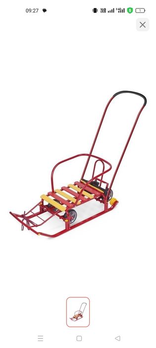 Продам санку. Цена 25 тыс имеется матрас. В отличном состоянии.