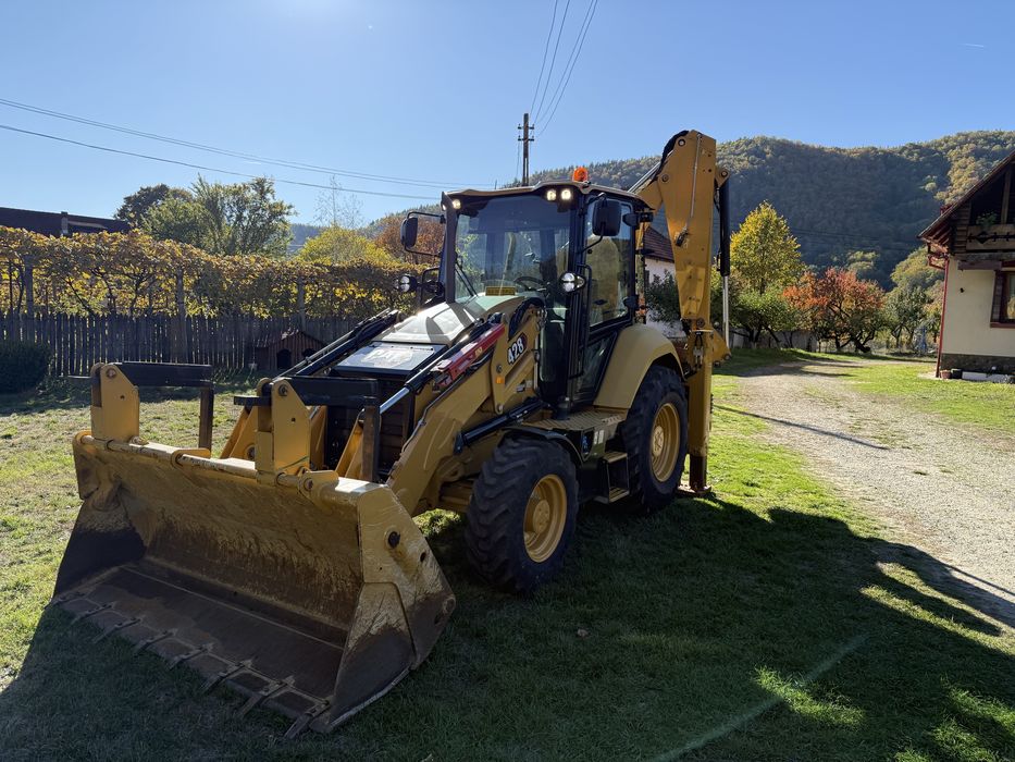 Buldo excavator Cat caterpillar 428  1200 ore