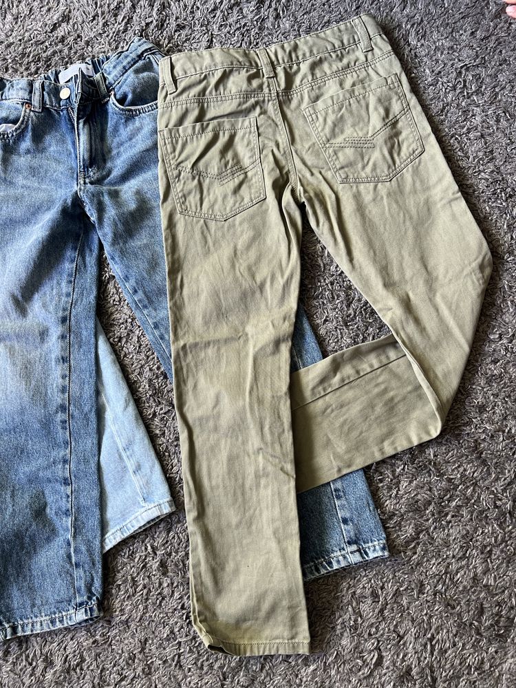 Детски дънки Zara HM OVS размер 8-9г.