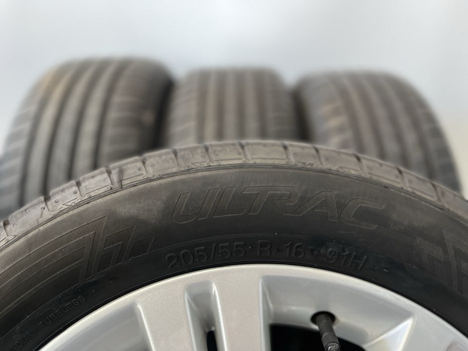 Оригинални джанти 16 цола 5х110 за Опел с летни гуми 205/55/16