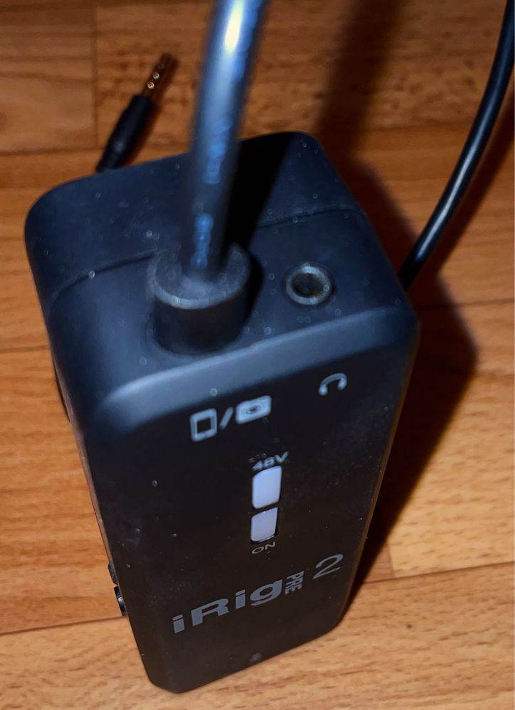 iRig Pre 2 mobile microphone interface