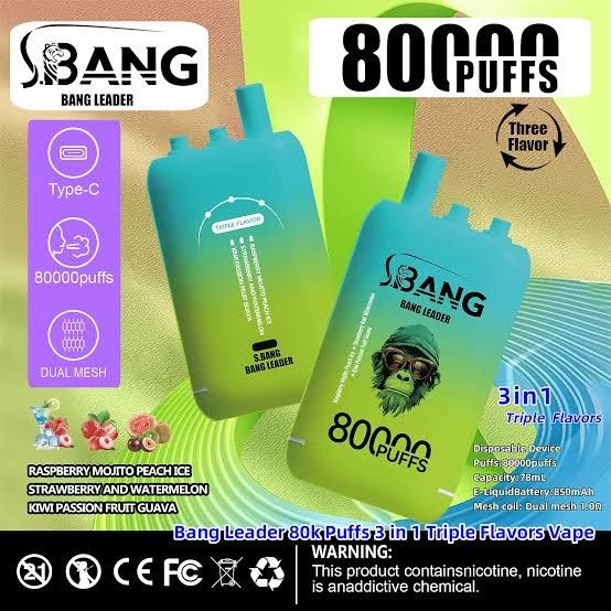 Pachet 3 Bucati Vape 80.000 Puffs 3 Arome Reincarcabil