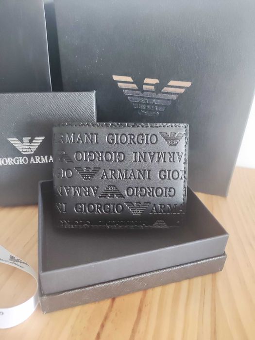 In stoc Portofel pentru bărbați piele Emporio Armani 6578