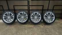 Jante aliaj BMW 5x120 R18 cu anvelope vara 225/45 R18