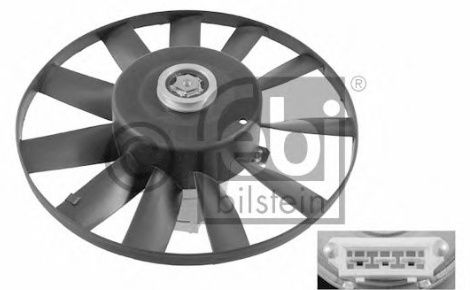 Вентилятор охлаждения VW Golf /PASSAT