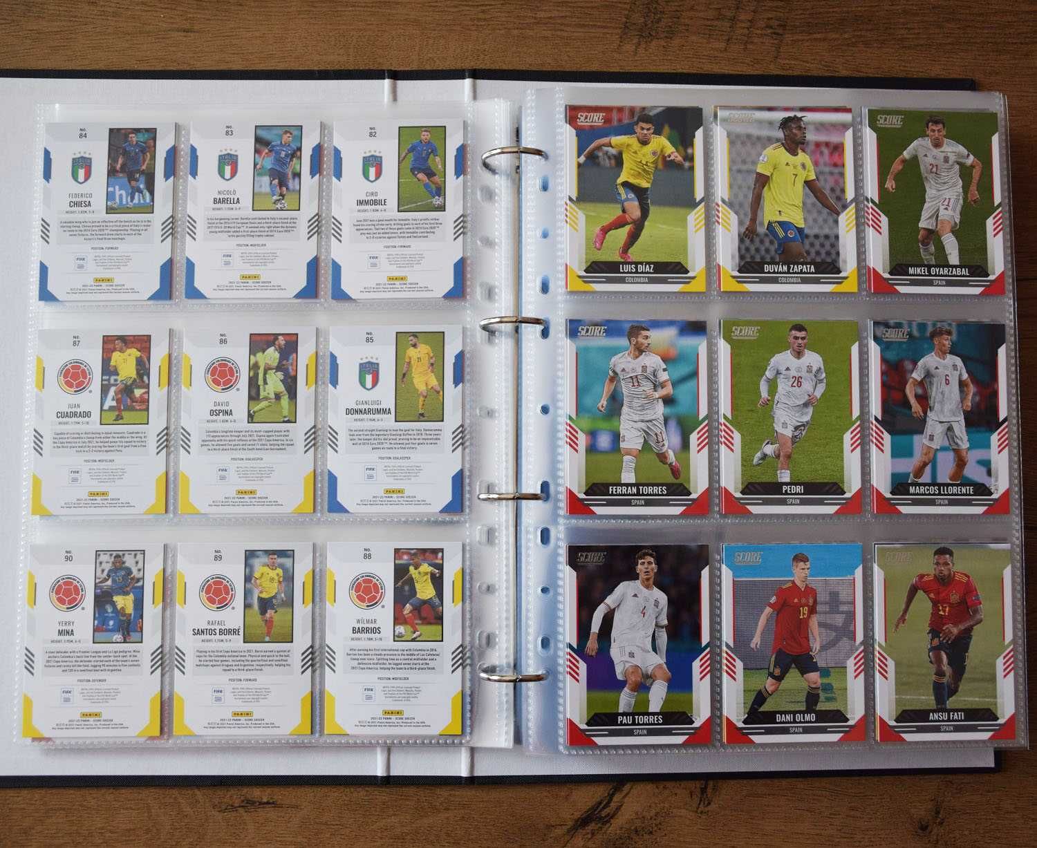 Продавам: Panini колекции Score FIFA 2021/22 & 2022/23 (200 карти)